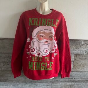 Jerzees NuBlend “Kringle Here to Mingle” Christmas Sweatshirt
Adult Small (CS1)